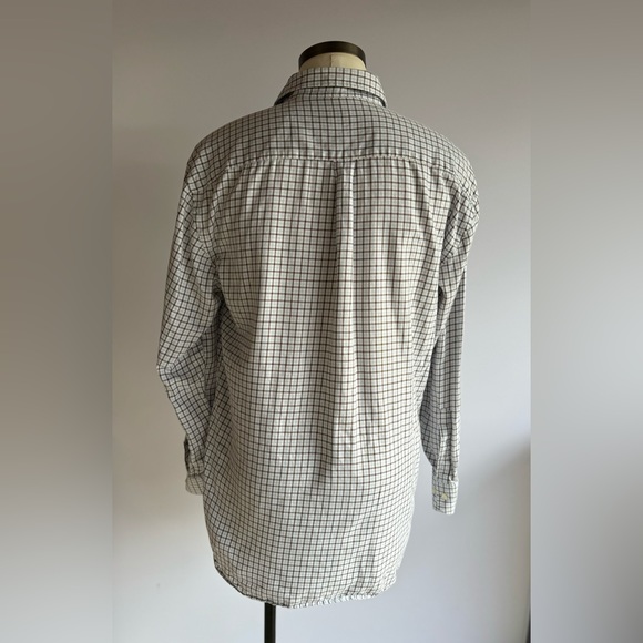 Peter Millar Plaid Brown White and Blue Size L - Picture 3 of 5